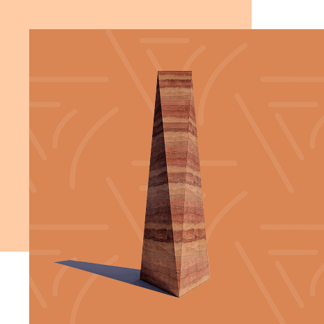 Delta Award trophy